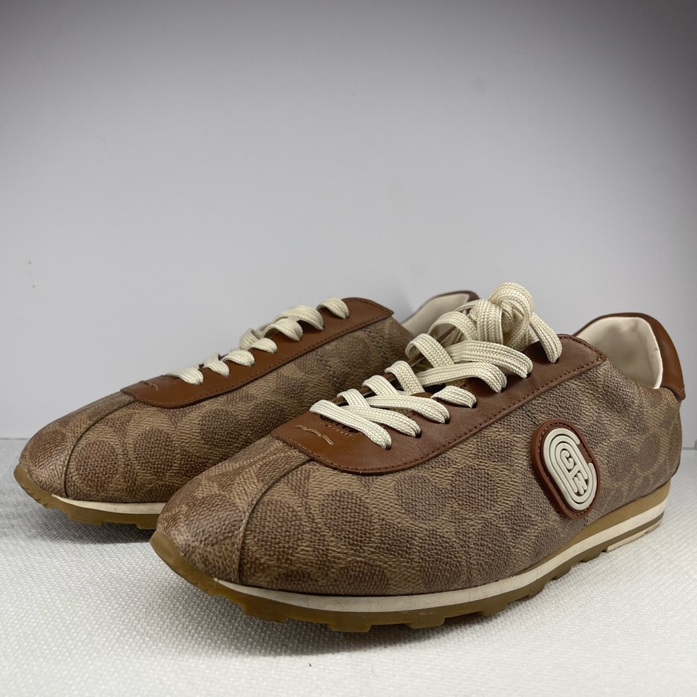 Men's Brown Coach Sneakers